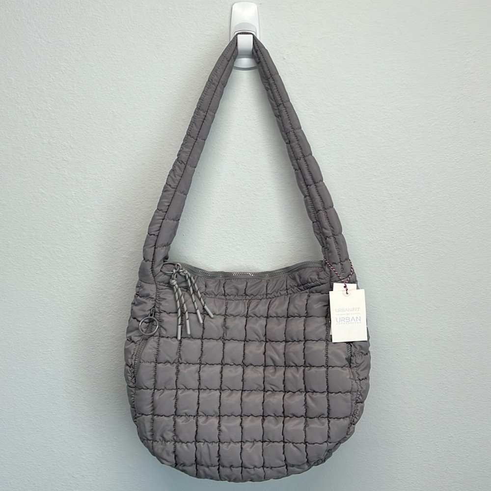 Urban Expressions | Quilted Hobo Bag